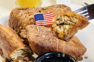 pecan roll French toast sticks pecan roll French toast sticks