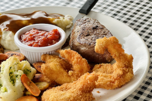 steak and shrimp steak and shrimp